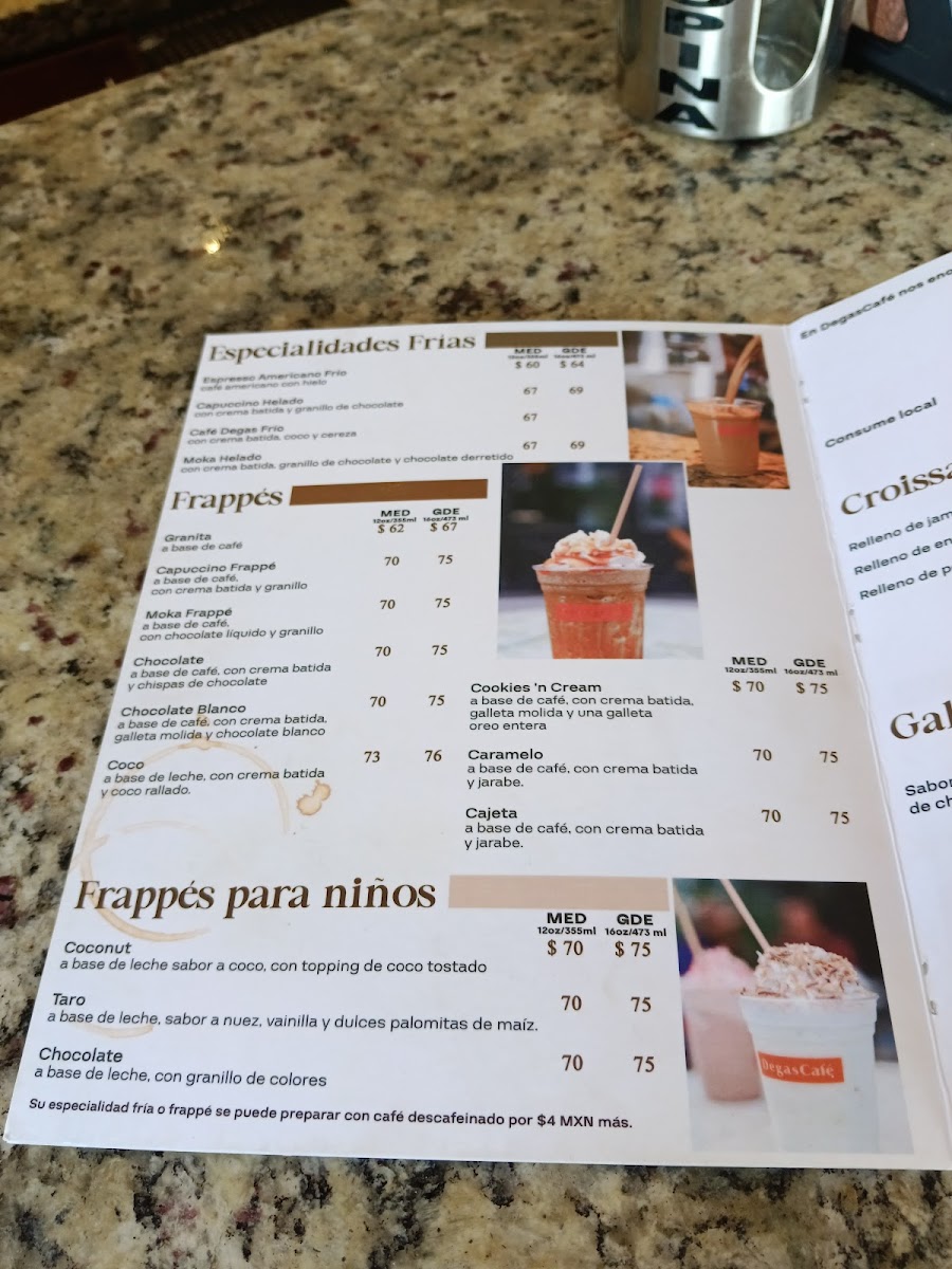 Degas Cafe Restaurant Menu - Image 5